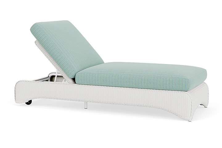 Lloyd Flanders™ Loom Chaise - Matte White