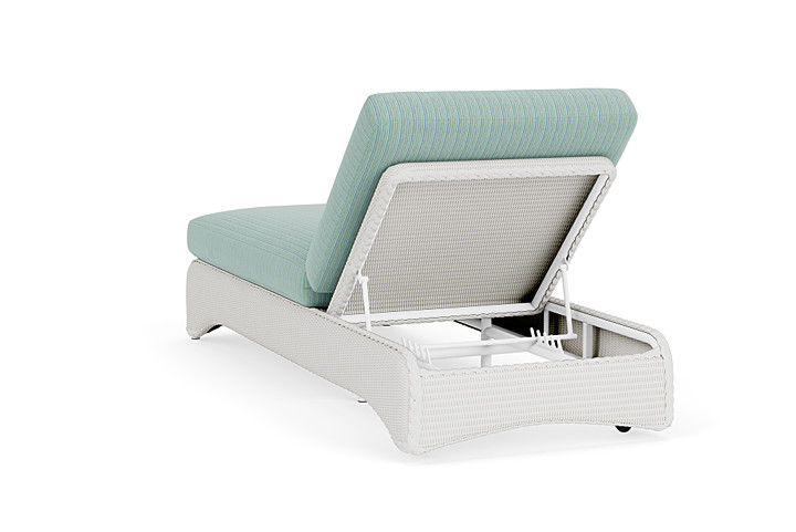 Lloyd Flanders™ Loom Chaise - Matte White