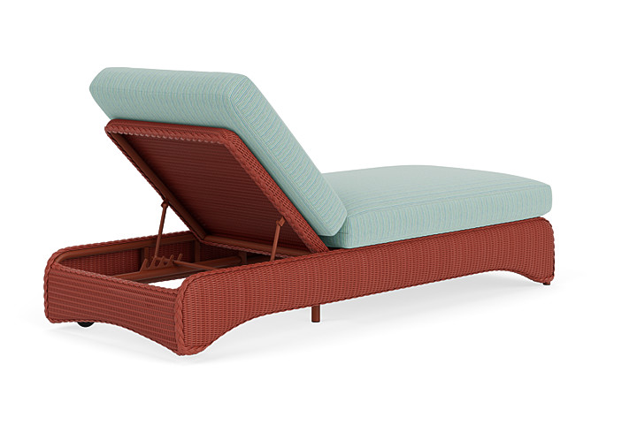 Lloyd Flanders™ Loom Chaise - Terracotta