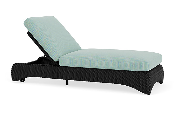 Lloyd Flanders™ Loom Chaise - Ebony