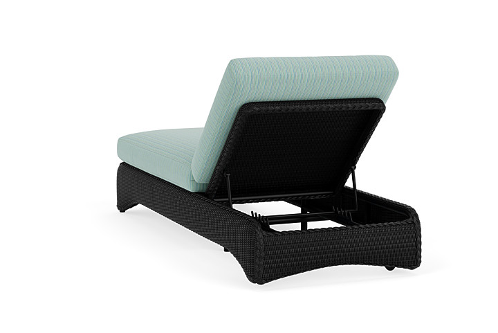 Lloyd Flanders™ Loom Chaise - Ebony