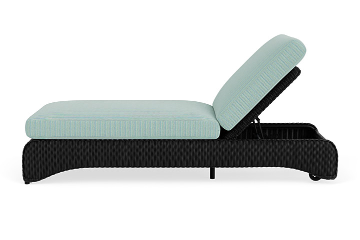 Lloyd Flanders™ Loom Chaise - Ebony