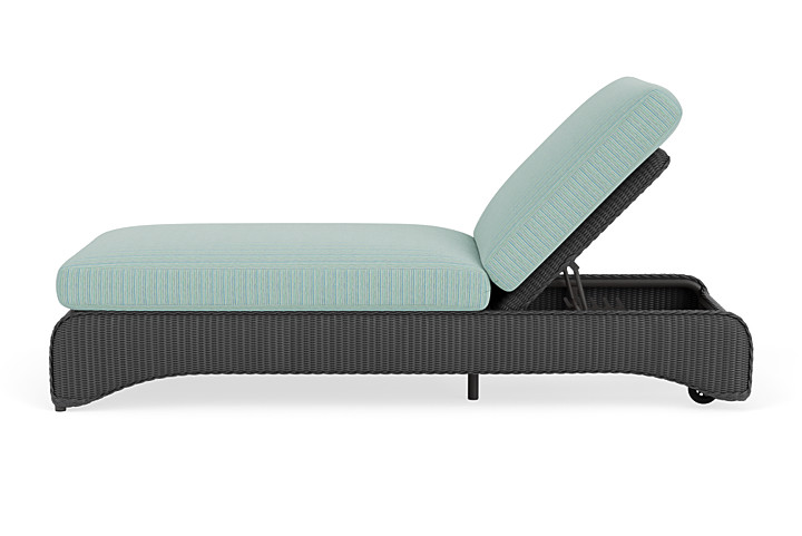 Lloyd Flanders™ Loom Chaise - Charcoal