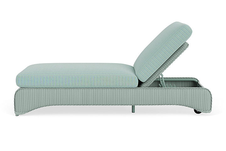 Lloyd Flanders™ Loom Chaise - Sea Glass