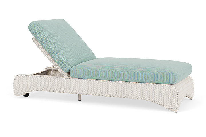 Lloyd Flanders™ Loom Chaise - Antique White