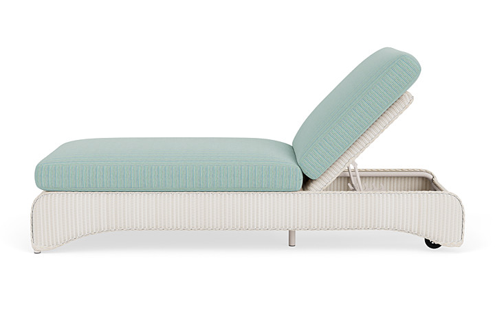 Lloyd Flanders™ Loom Chaise - Antique White