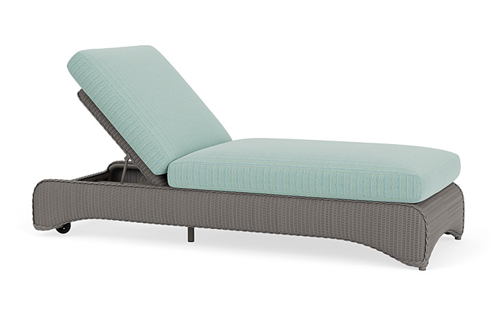 Lloyd Flanders™ Loom Chaise - Pewter