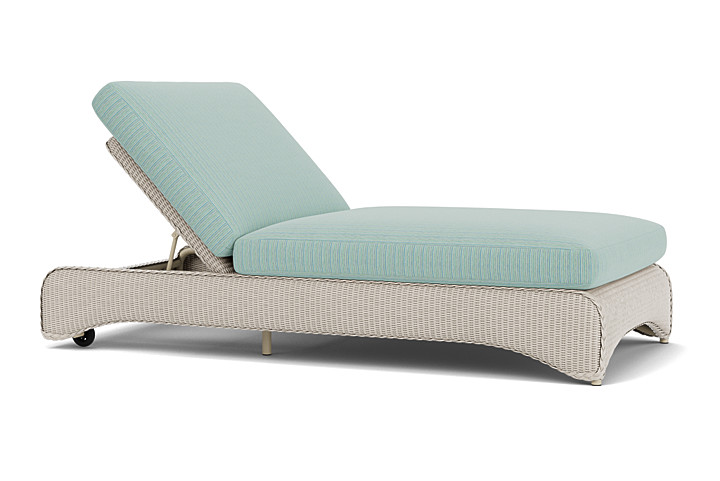 Lloyd Flanders™ Loom Double Chaise - Linen