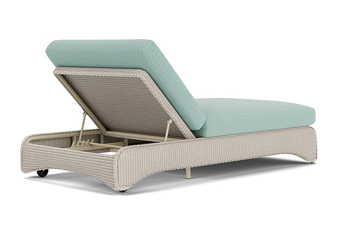 Lloyd Flanders™ Loom Double Chaise - Linen