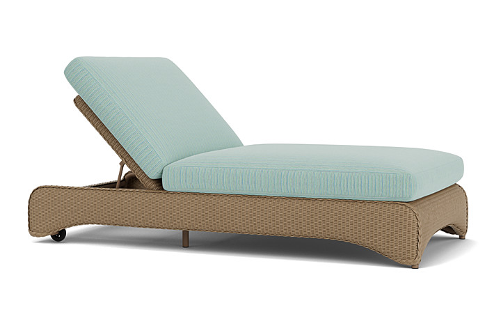 Lloyd Flanders™ Loom Double Chaise - Fawn