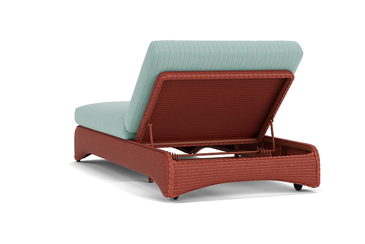 Lloyd Flanders™ Loom Double Chaise - Terracotta