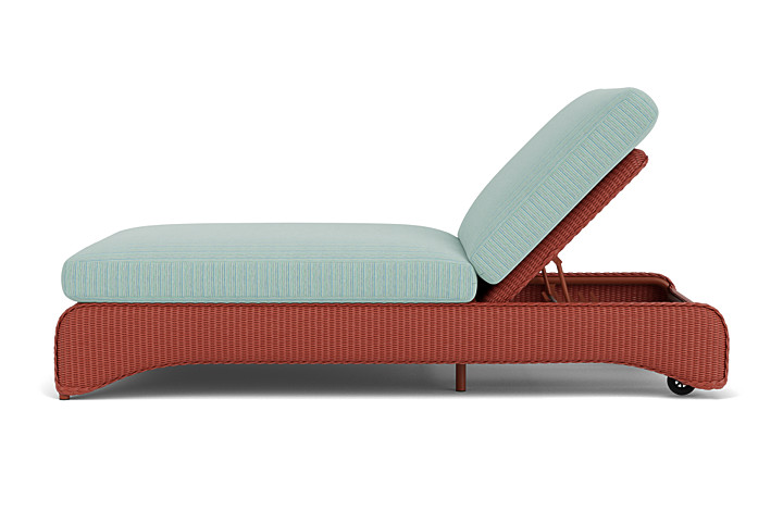 Lloyd Flanders™ Loom Double Chaise - Terracotta