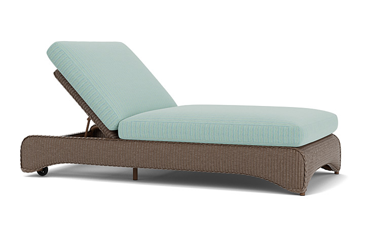 Lloyd Flanders™ Loom Double Chaise - Bark