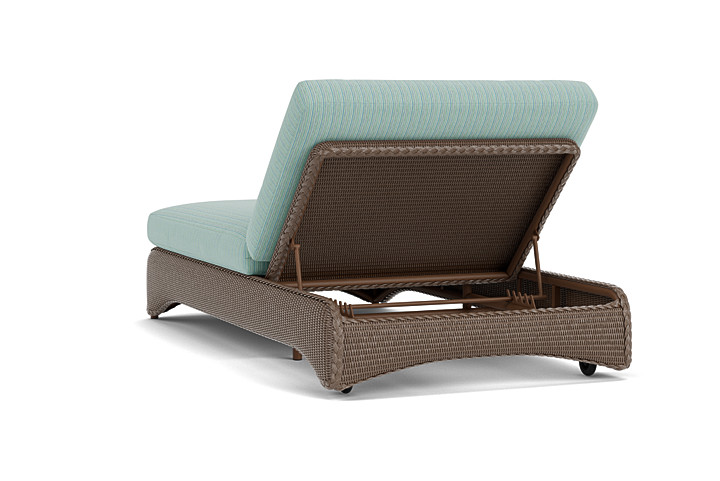 Lloyd Flanders™ Loom Double Chaise - Bark