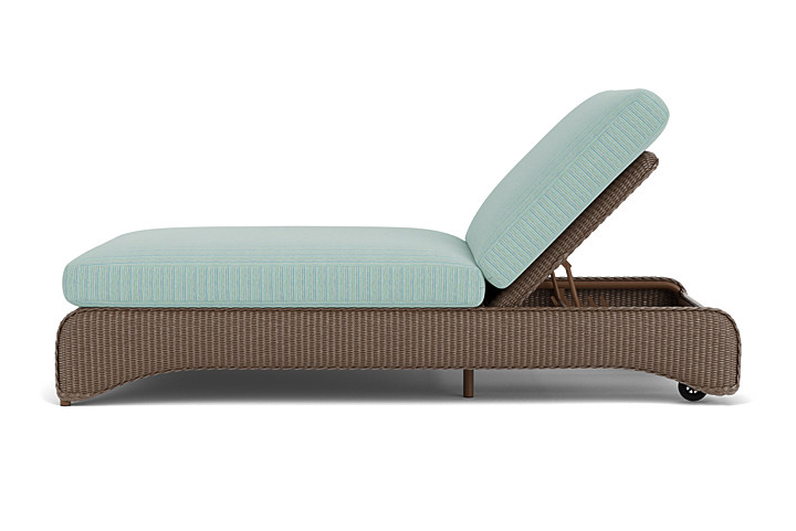 Lloyd Flanders™ Loom Double Chaise - Bark