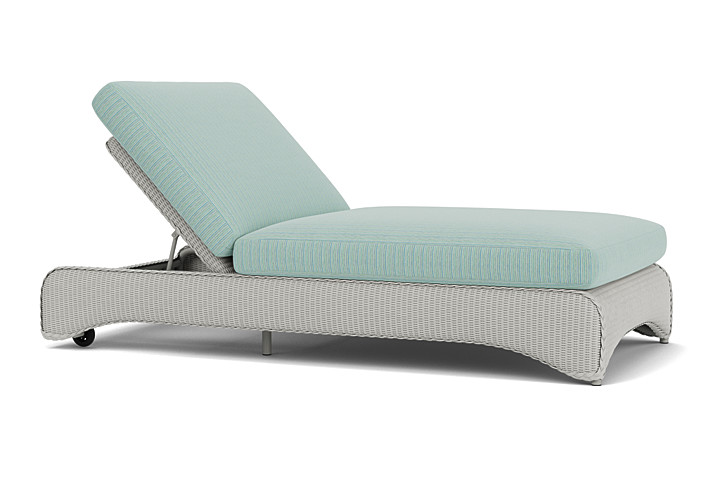 Lloyd Flanders™ Loom Double Chaise - Platinum