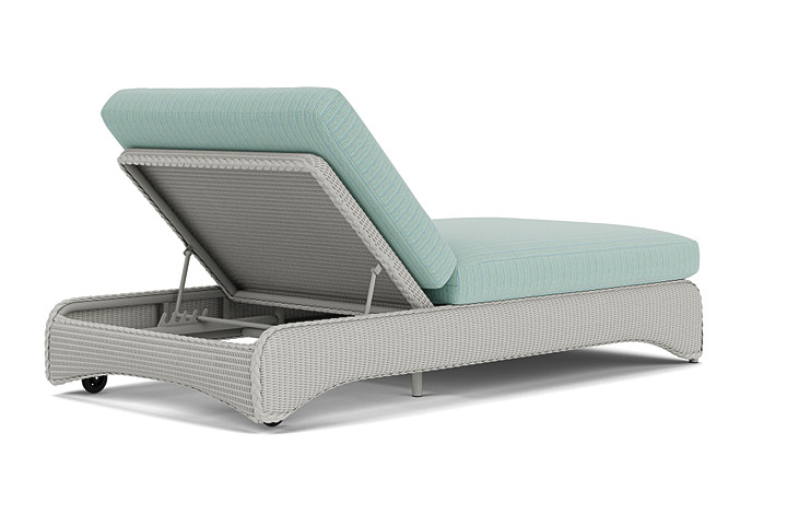 Lloyd Flanders™ Loom Double Chaise - Platinum