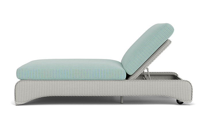 Lloyd Flanders™ Loom Double Chaise - Platinum