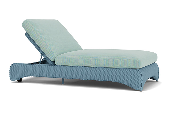 Lloyd Flanders™ Loom Double Chaise - Stillwater