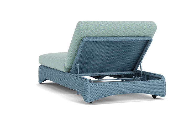 Lloyd Flanders™ Loom Double Chaise - Stillwater