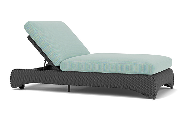 Lloyd Flanders™ Loom Double Chaise - Charcoal