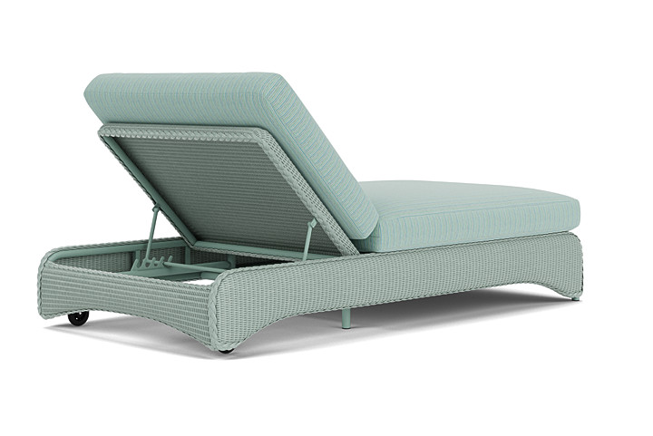 Lloyd Flanders™ Loom Double Chaise - Sea Glass