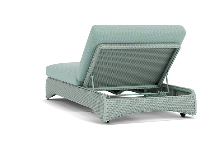 Lloyd Flanders™ Loom Double Chaise - Sea Glass