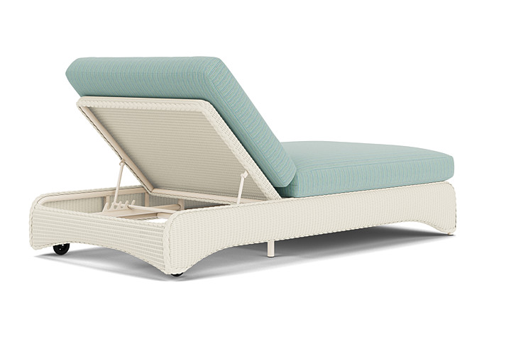 Lloyd Flanders™ Loom Double Chaise - Ivory