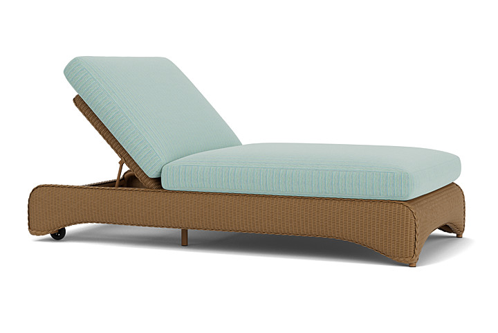 Lloyd Flanders™ Loom Double Chaise - Hickory