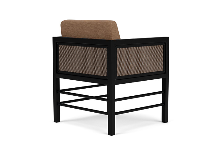 Lloyd Flanders™ Southport Dining Armchair - Bark, Canvas Natural