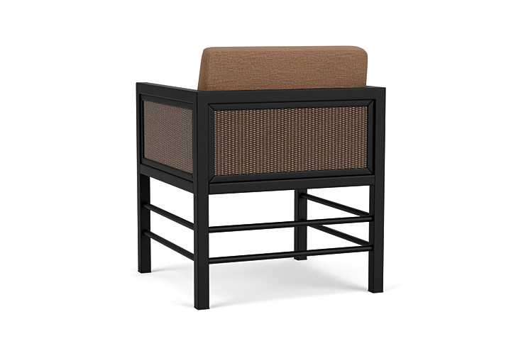 Lloyd Flanders™ Southport Dining Armchair - Bark, Canvas Natural