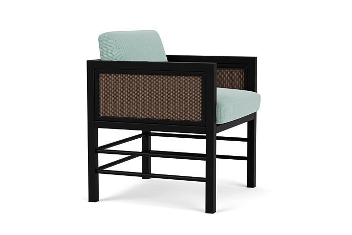 Lloyd Flanders™ Southport Dining Armchair - Bark, Unearth Dew