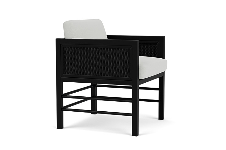 Lloyd Flanders™ Southport Dining Armchair - Ebony, Loveboat Mint