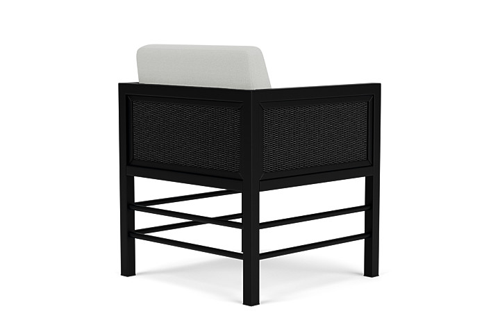 Lloyd Flanders™ Southport Dining Armchair - Ebony, Loveboat Mint