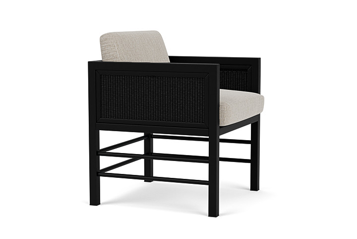 Lloyd Flanders™ Southport Dining Armchair - Ebony, Callen Celadon