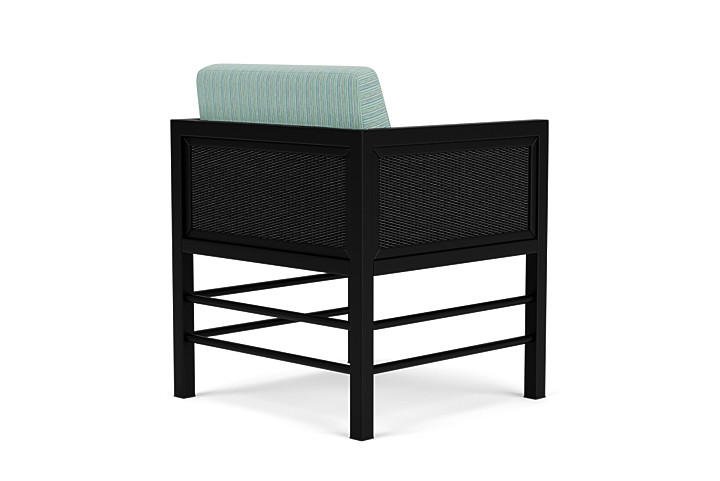 Lloyd Flanders™ Southport Dining Armchair - Ebony, Unearth Dew