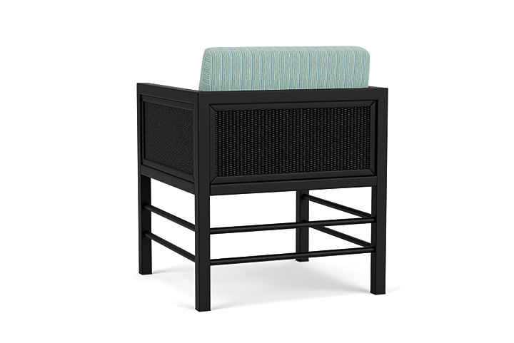 Lloyd Flanders™ Southport Dining Armchair - Ebony, Unearth Dew