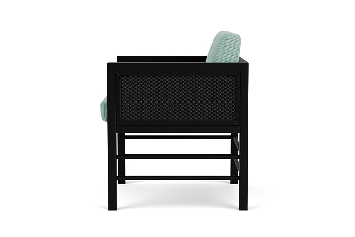 Lloyd Flanders™ Southport Dining Armchair - Ebony, Unearth Dew