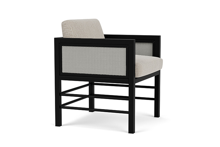 Lloyd Flanders™ Southport Dining Armchair - Platinum, Callen Celadon