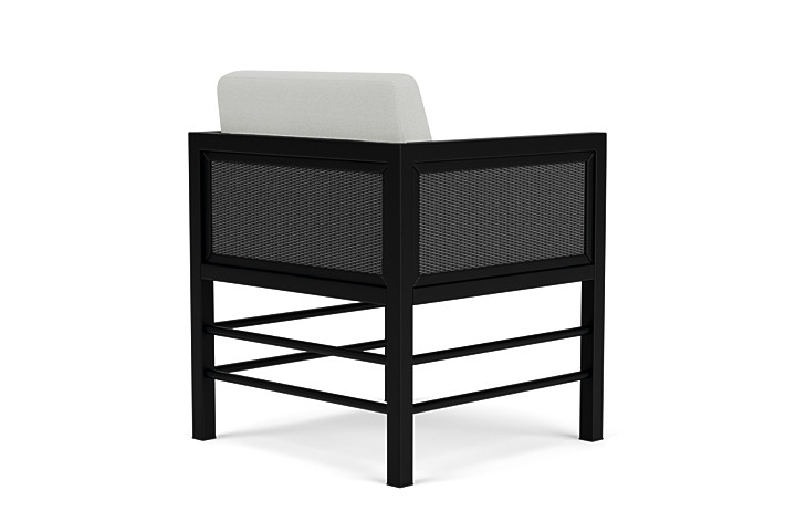 Lloyd Flanders™ Southport Dining Armchair - Charcoal, Loveboat Mint