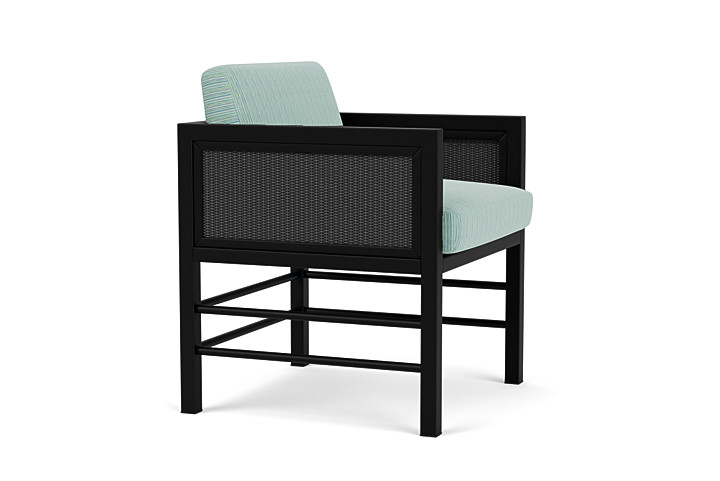 Lloyd Flanders™ Southport Dining Armchair - Charcoal, Unearth Dew