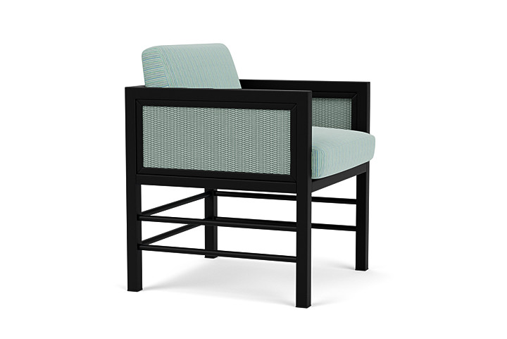 Lloyd Flanders™ Southport Dining Armchair - Sea Glass, Unearth Dew