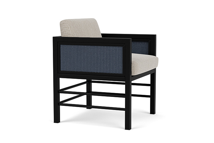 Lloyd Flanders™ Southport Dining Armchair - Denim Blue, Callen Celadon