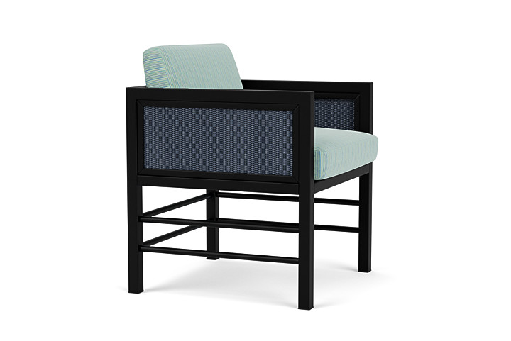 Lloyd Flanders™ Southport Dining Armchair - Denim Blue, Unearth Dew