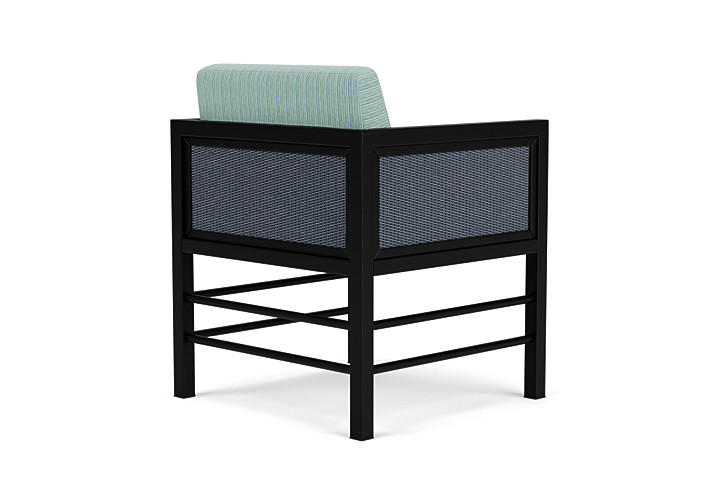 Lloyd Flanders™ Southport Dining Armchair - Denim Blue, Unearth Dew