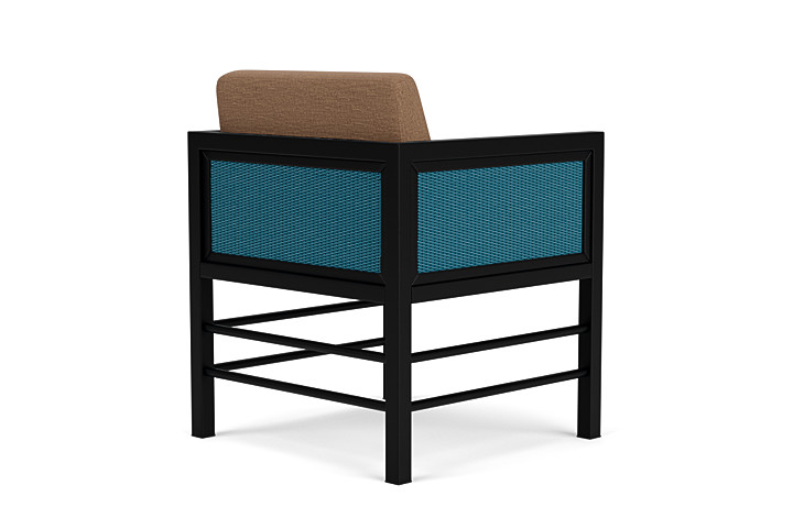 Lloyd Flanders™ Southport Dining Armchair - Peacock, Canvas Natural