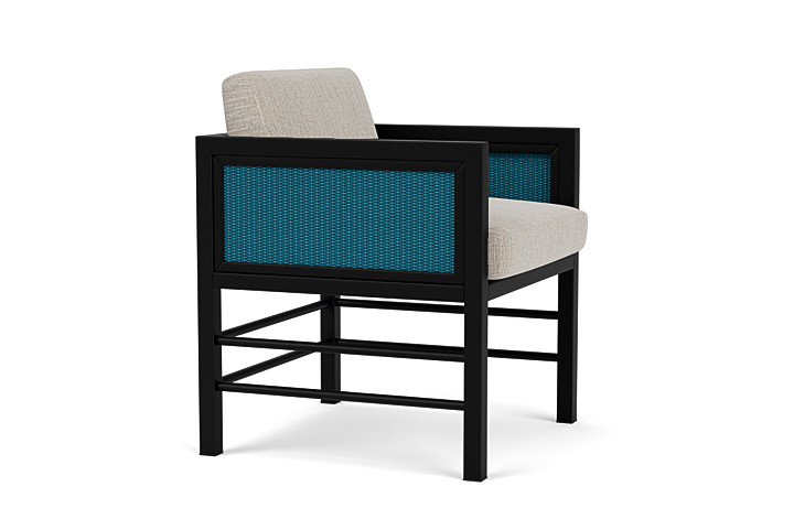 Lloyd Flanders™ Southport Dining Armchair - Peacock, Callen Celadon