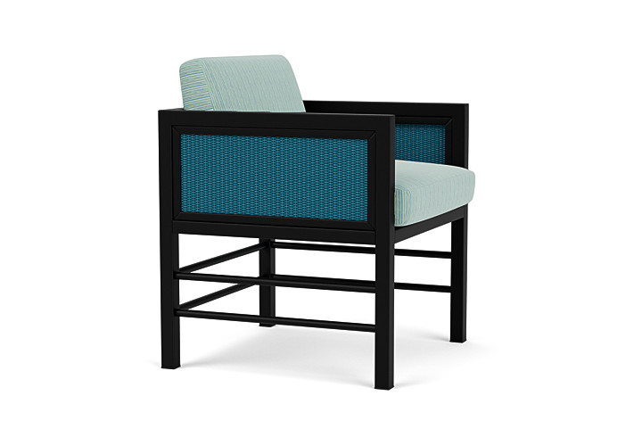 Lloyd Flanders™ Southport Dining Armchair - Peacock, Unearth Dew