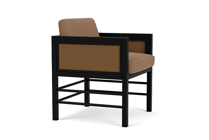 Lloyd Flanders™ Southport Dining Armchair - Hickory, Canvas Natural