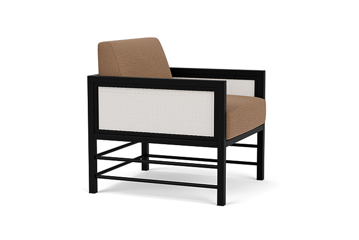 Lloyd Flanders™ Southport Lounge Chair - White, Canvas Natural